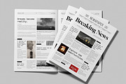 Newspaper for Print and Digital, a Brochure Template by MightyDesign (Thumbnail 2 of 8)