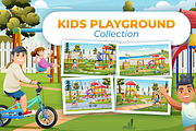 Kids Playground Collection, an Education Illustration by YG Studio (Thumbnail 1 of 8)