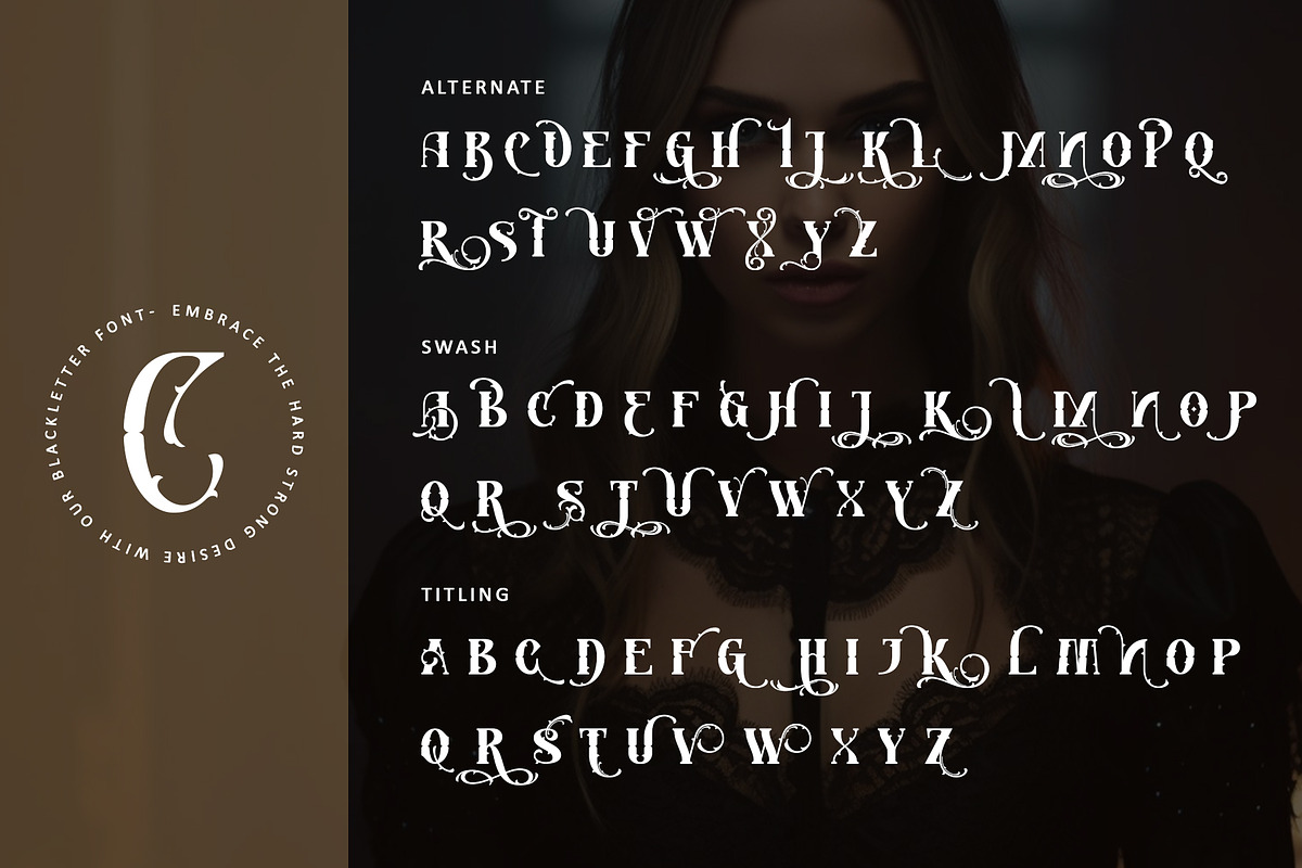 Blacker Gothic, a Blackletter Font by Letterara (Photo 13 of 15)