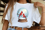 Christmas Snow Globe Sublimation Cli, an Illustration by CrexoraLab (Thumbnail 5 of 5)