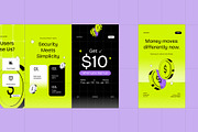AI Financial Technology Instagram, a Social Media Template by fakhroo (Thumbnail 3 of 5)