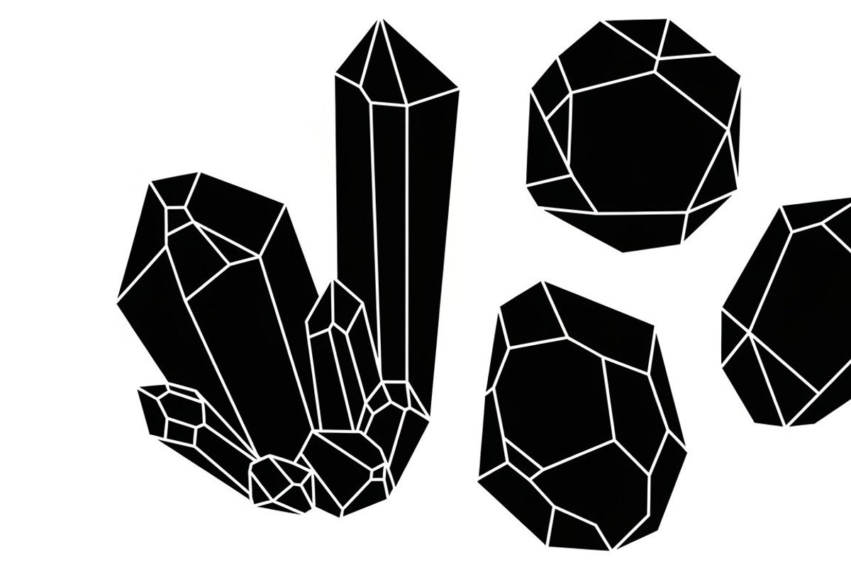 crystal and gemstone coloring pages, an Illustration by Amazin_art (Photo 25 of 25)