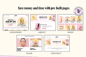 Beauty Squarespace 7.1 Ecommerce