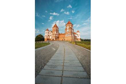 Mir, Belarus. Mir Castle Complex On, an Architecture Photo by Our Amazing World