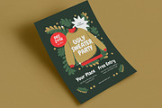 Green Ugly Sweater Party Flyer, a Flyer Template by VectorVactory (Thumbnail 3 of 3)