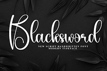 Blacksword | Script Font