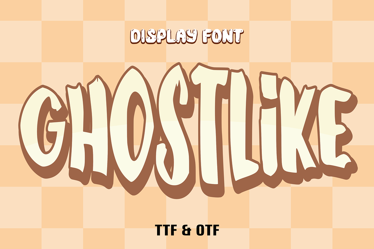 Sticker - Cartoon Font Types, a Font by KiddoGlyphs Studio (Photo 3 of 3)
