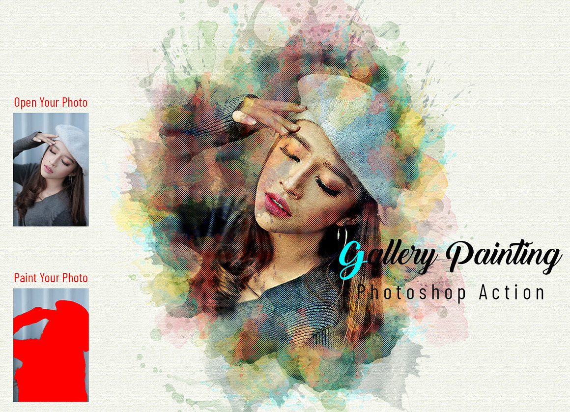 Watercolor Effect Photoshop Action B, an Action Add-On by Studio Retouch (Photo 7 of 28)