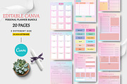 Personal planner bundle Template, a Stationery Template by Ultimate Template Shop (Thumbnail 1 of 9)