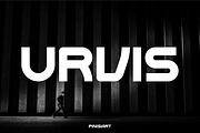 URVIS, a Font by Pinisi ART (Thumbnail 1 of 10)