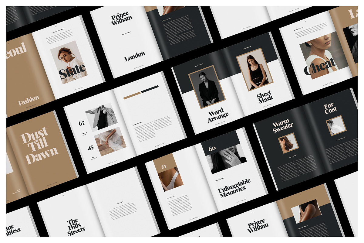 BLACKISH Editorial Lookbook, a Magazine Template by Arif Tri Ananta (Photo 1 of 14)