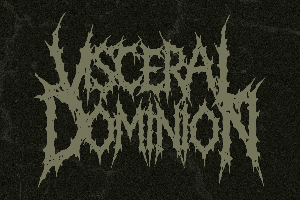 Melvorn - Death Metal Font, a Blackletter Font by Masyafi Studio (Photo 8 of 9)