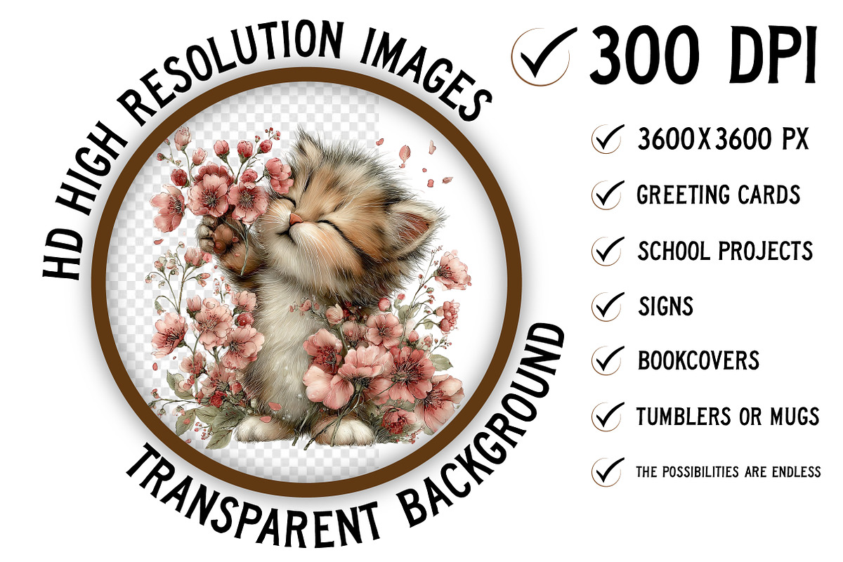 Spring Watercolor Animals Clipart, an Illustration by Craft Nest (Photo 2 of 11)