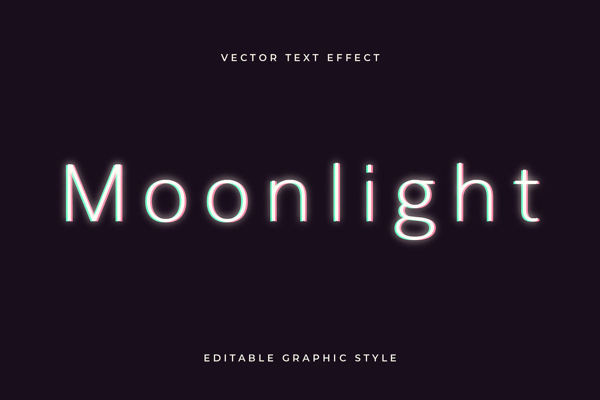Minimal Glow Text Effect