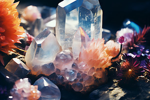 Crystal Gem Fantasy, an Abstract Photo by k.tay