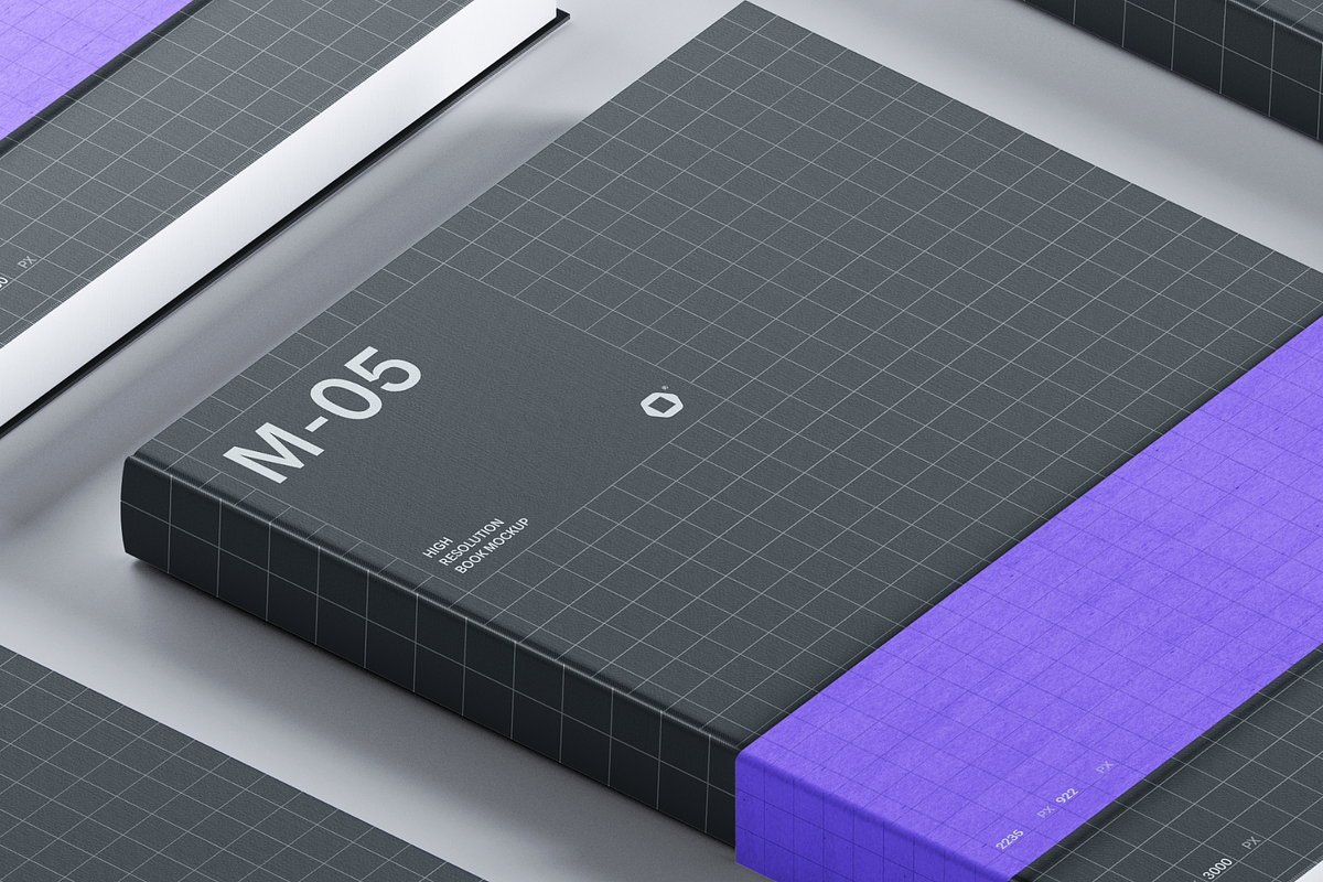 Book Mockup M05 / 6 Scenes, a Print Template by Daniel's Visual (Photo 8 of 9)