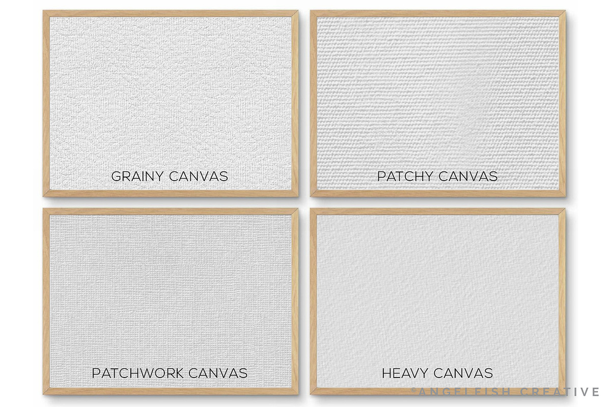 Canvas Textures Procreate Brush Set, a Brush Add-On by AngelfishCreative (Photo 6 of 12)
