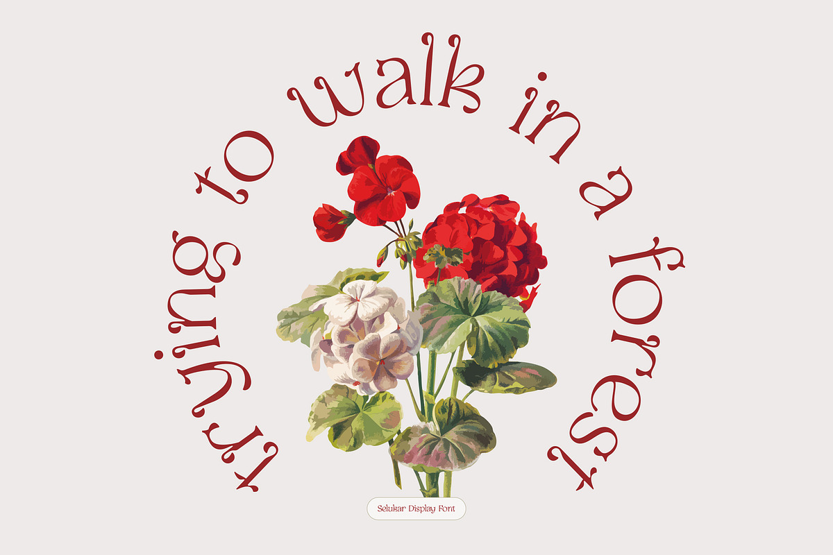 Selukar - Vintage Display Serif Font, a Serif Font by Artflorara (Photo 10 of 15)
