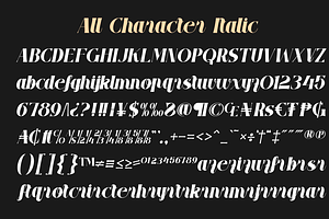 Gianha Forisa - Modern Serif Font