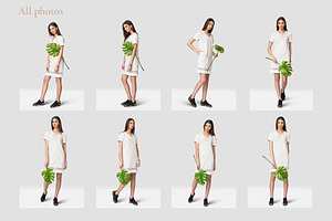 Female Dress Mockups Free Demo