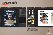 Art&Style Magazine A4/US, a Magazine Template by Zekiko (Thumbnail 3 of 3)