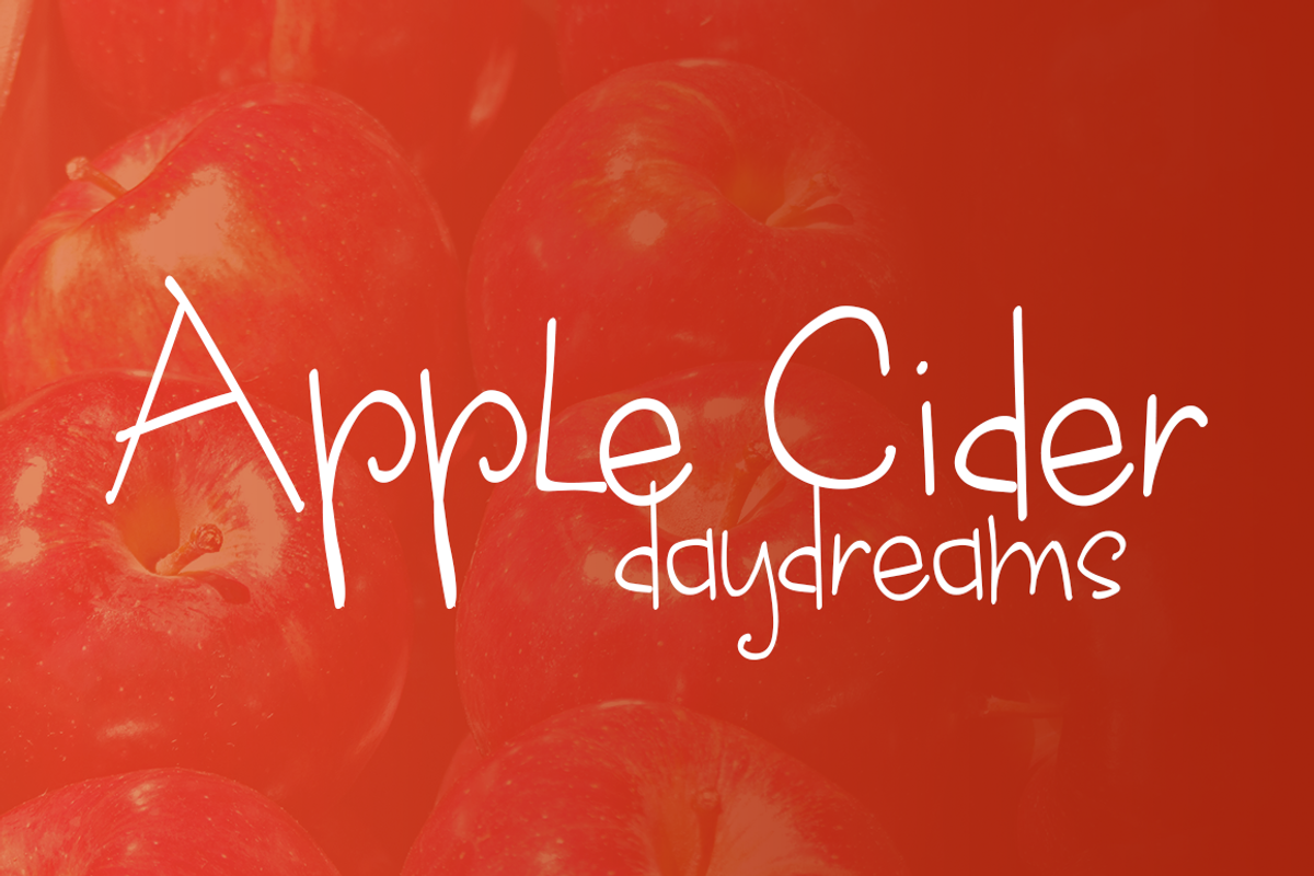 Apple Cider Daydreams