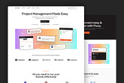 Fluxy Multi layout Framer, a Landing Page Template by Lumina_ui_ux202 (Thumbnail 6 of 6)