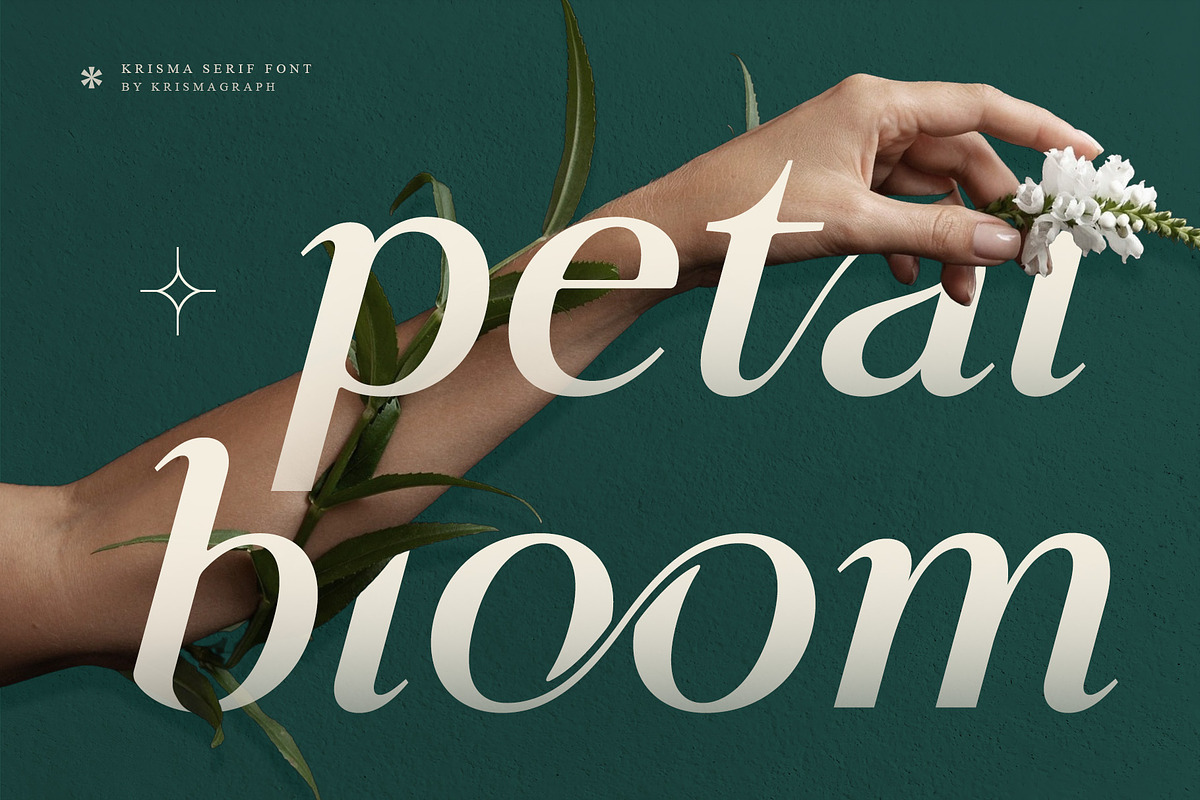 Krisma Serif - Elegant Serif Family, a Serif Font by Krismagraph (Photo 9 of 15)