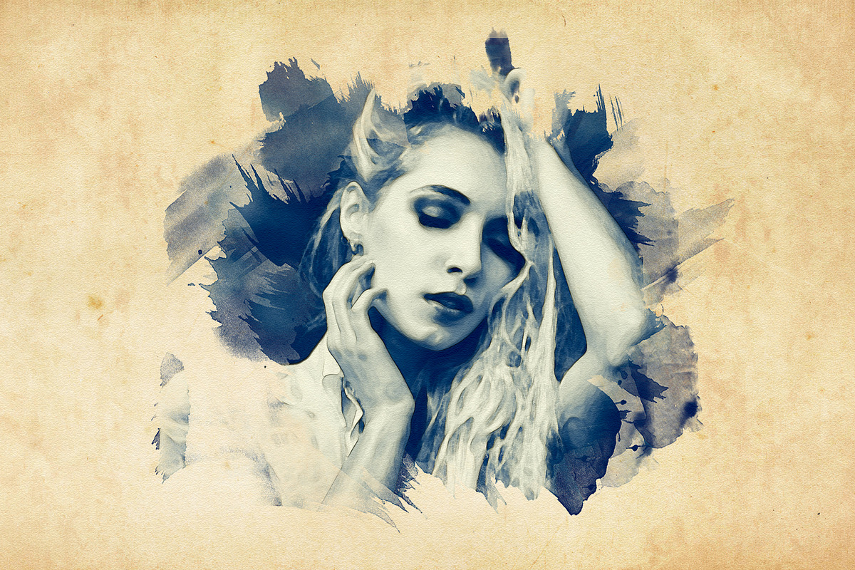 Vibrant Watercolor Effect for Ps, a Brushes & More by ShinyPixel (Photo 15 of 19)