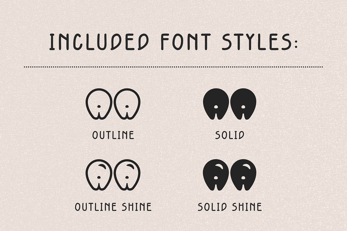 Bubble Display Font-Balloon Soda, a Handwritten Font by ZoloDesignHub (Photo 2 of 8)