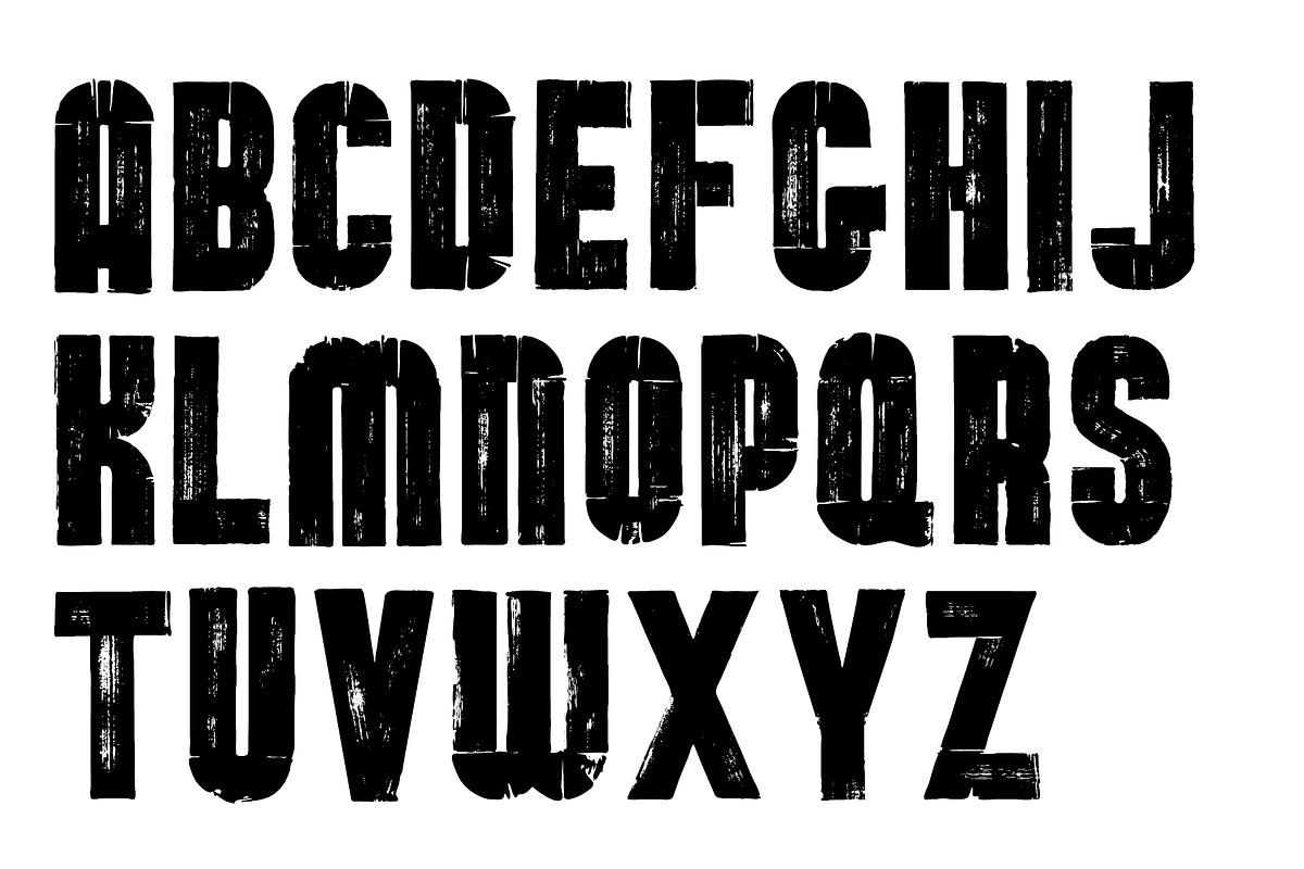 Chip Brush Regular - Brush Font preview 5