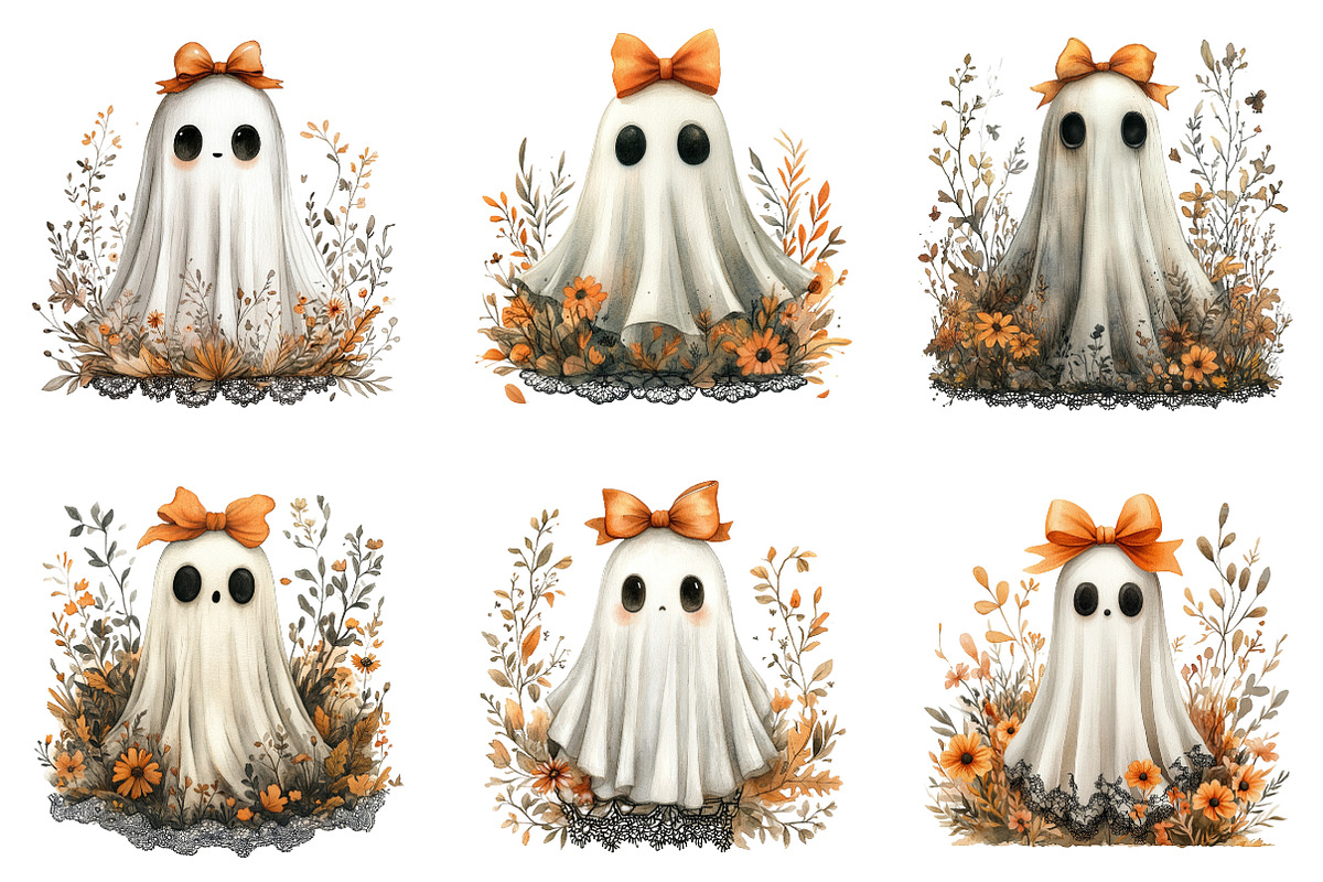 Girly Spooky Season Png, an Illustration by SinaCreation (Photo 4 of 7)