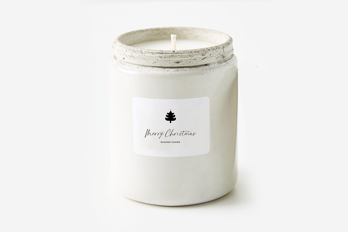 Minimal Christmas Label (Printable), a Branding & Logo Template by Coco Shop (Photo 3 of 6)