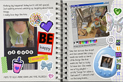 Time CAPSULE Mixed-Media Collage Set, an Object Graphic by alenaganzhela (Thumbnail 2 of 10)