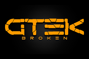 Gtek - Broken, a Serif Font by Qbotype Fonts