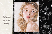Bracquemond Flower Overlays, a Texture Graphic by Lilithcollageart (Thumbnail 6 of 10)