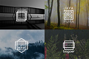 Minimal Square Logo - Hipster Line, a Branding & Logo Template by Sahade Studio (Thumbnail 2 of 17)