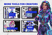 Procreate Fantasy Stamps Bundle, a Brush Add-On by Selentaori Studio (Thumbnail 20 of 20)