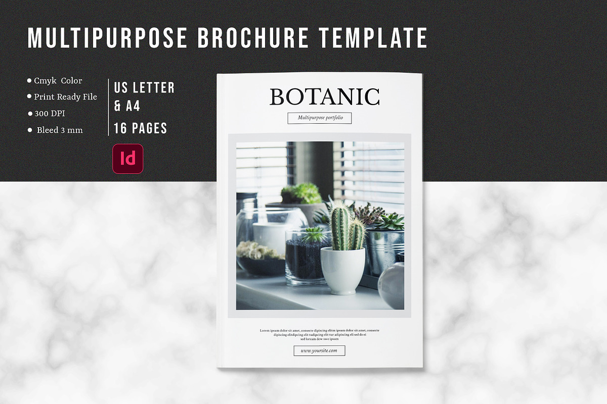 Botanic Portfolio, a Brochure Template by Template Shop (Photo 1 of 11)