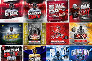 40 Football Game Day Flyer Template, a Flyer Template by Artonix (Thumbnail 5 of 6)