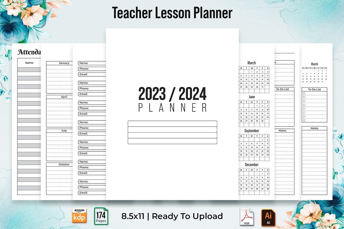 2023 Editable Planner Bundle, a Templates & Theme by Mondols Graphic (Photo 13 of 14)