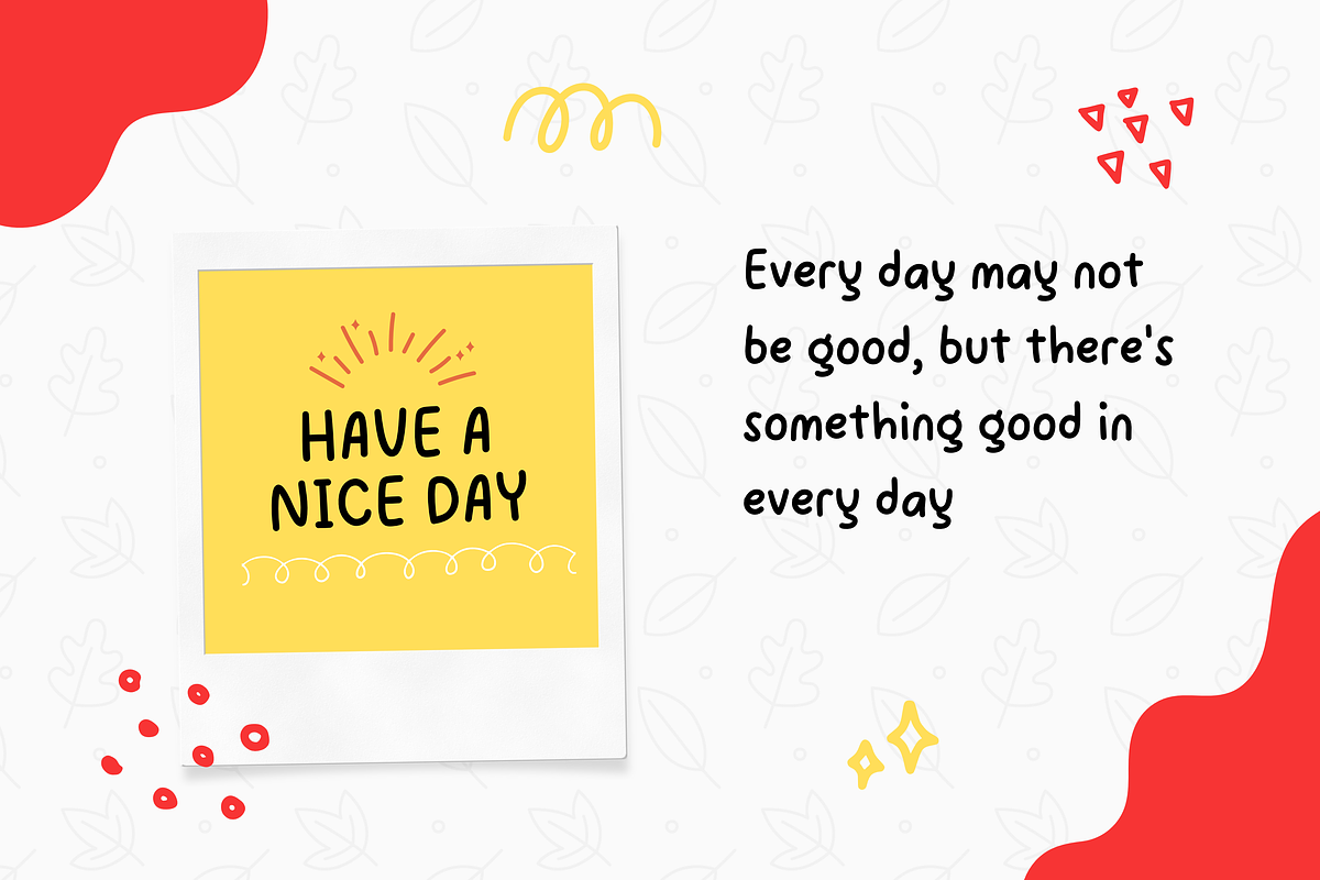 Cute Smile Handwriting Font, a Handwritten Font by Suntype | Sunshine Std (Photo 4 of 10)