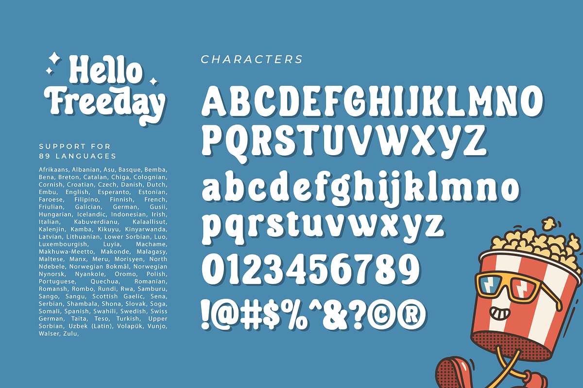 Hello Freeday, a Symbol Font by Nathatype (Photo 9 of 10)