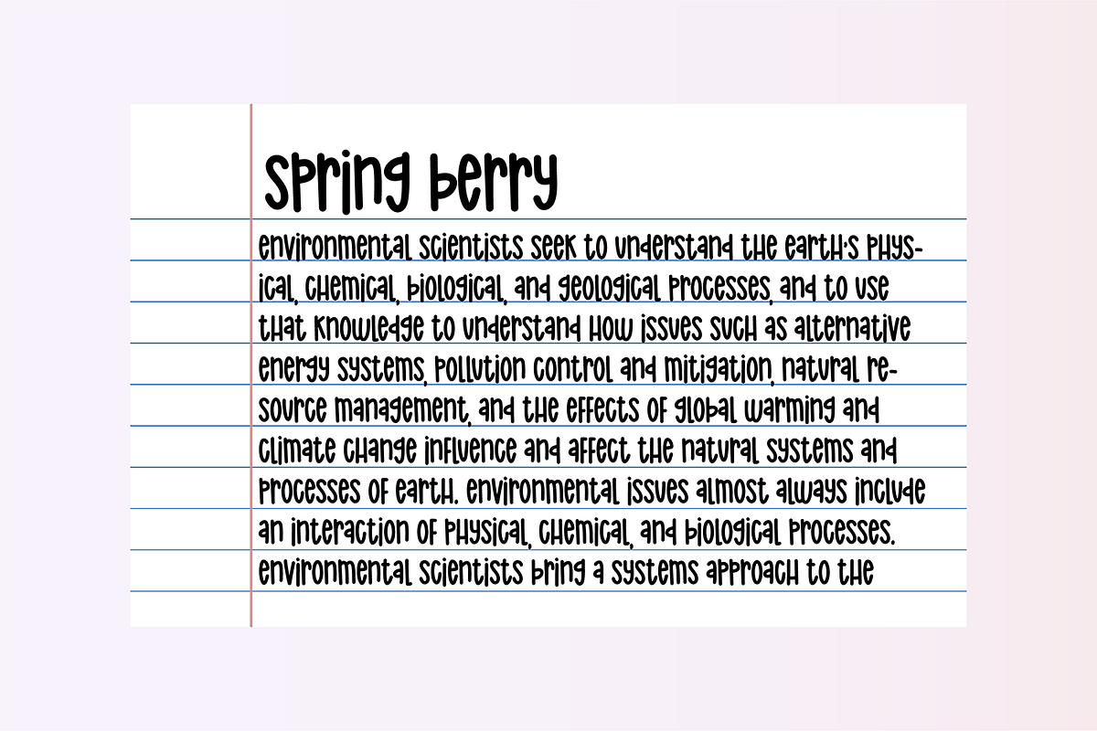 NOTEBOOK HANDWRITING Bundle Vol 4, a Handwritten Font by Blush Font Co. (Photo 9 of 10)