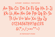 Palate Notes Script, a Script Font by Portocraft (Thumbnail 5 of 10)