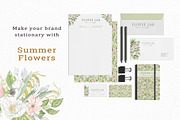 Summer Flowers - Watercolor Set, an Illustration by OlgaSerbun (Thumbnail 3 of 8)