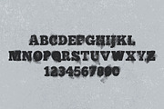 Time To Run - Gritty Halftone Font, a Serif Font by WeGraphics (Thumbnail 2 of 3)