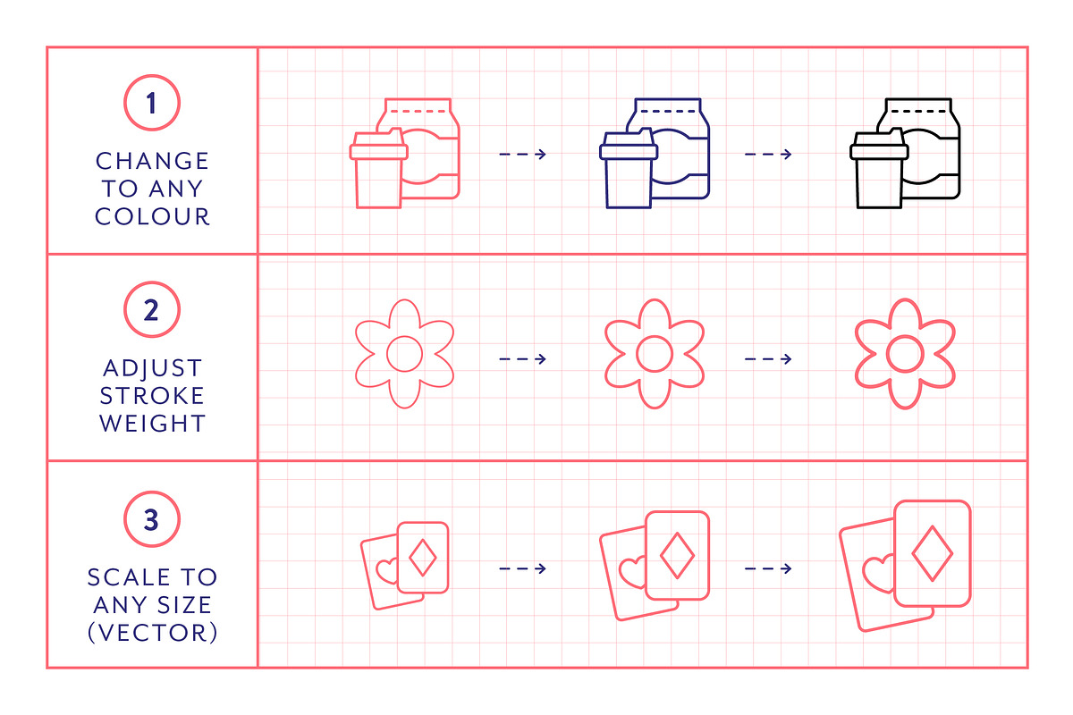 Mega Bundle Vol 7 Line Icons, an Outline Icon by Made by Made (Photo 5 of 9)