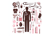 Prompt Pink Medical Clipart, an Animal Illustration by Creative design (Thumbnail 2 of 7)
