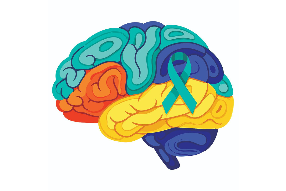 Multiple Sclerosis Awareness Brain, a Person Illustration by Designer_Momina (Photo 16 of 16)